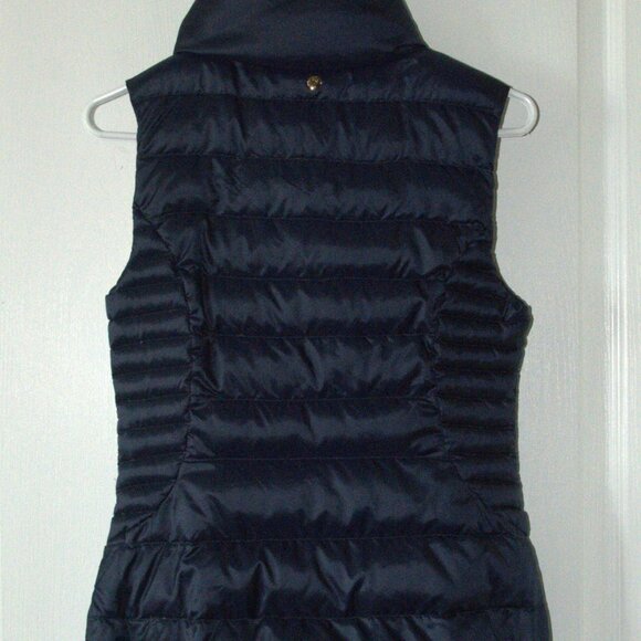 Lilly Pullitzer Allie Packable Midnight Puffer Down Feather Filled Vest XS - Picture 4 of 8